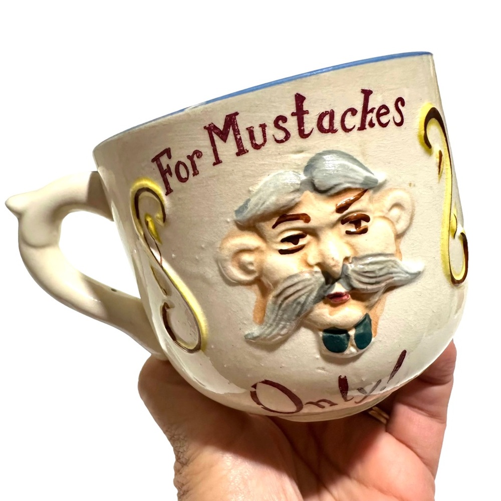 Vintage Mustache Mug